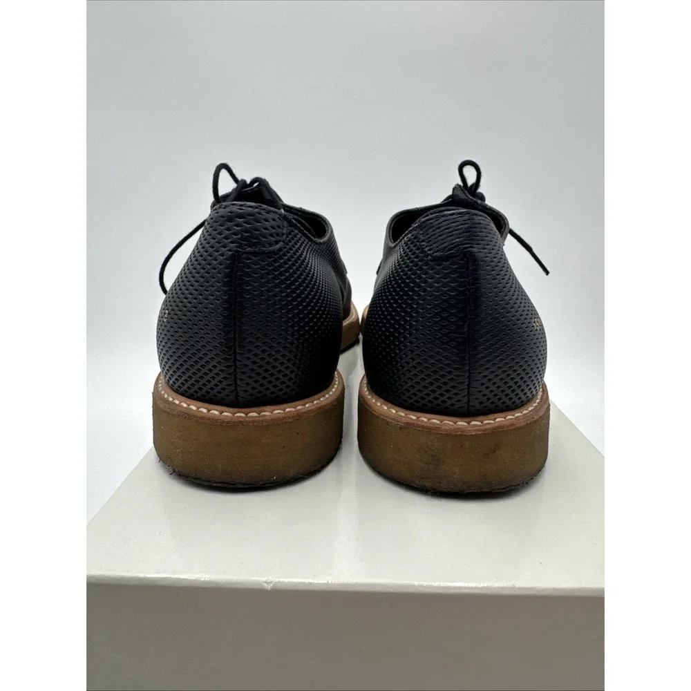Common Projects 1899 Derby Shine Perforated Leather Navy Blue Shoes Mens Size 43